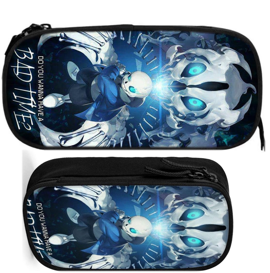 Undertale Pencil Pencil Cosmetic Pouch Pencil Stationery Large Elementary Pencil Birthday Moe Case, Case, [Unofficial] Case, Storage, Lightweight,