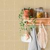 10/20/30/40/50Pcs Boho Wall Tile Sticker Waterproof Geometric Self-adhesive Decorative Decal Home Kitchen Bathroom Vinyl Peel-And-Stick Wall Sticker