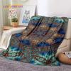 3D Neueste Nordisch Türkisch Böhmisch Keltisch Weiche Flanelldecken, Überwurfdecke Bequeme Decke für Picknick Betten Sofa Zuhause Schlafzimmer