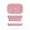 Eco-Friendly Storage Household Picnic Boxes Collapsible Bowl Silicone Food Container Folding Lunchbox