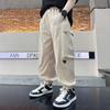 Fashionable and Versatile Children's Clothing Drawstring Trousers Loose and Versatile Sports Trousers Summer Thin Boys Trousers