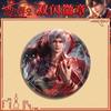 75MM Game Love and Deepspace Sylus Rafayel Zayne Xavier Caleb Anime Cosplay Ear Decoration Shiny Badge Emblem Brooch Pin Gift