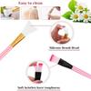 7 in 1 DIY Portable Cosmetic Mixing Kit with Spatula, Brush, Measuring Spoon for Homemade Skincare, Facial Creams & Clay Masks