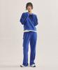 WILLIWAW STUDIO Ww One-Tuck Semi-Wide Sweatpants [Ultramarine]