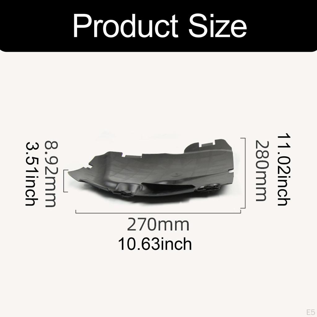 Front Wheel Housing Arch Lining Cover Guard Mud Flap Spare Parts Auto Accessories for E W213
