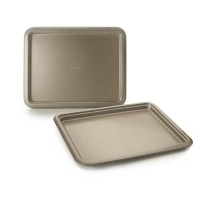 IBILI 841041 Golden Class Grey Steel Cookie Sheet 41 X 32 X 2 Cm