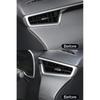 Tsuchiya Yac Drink Holder, Driver's Seat SY-CO5 and Passenger's Seat SY-CO6 Set, for Toyota Corolla Cross (10 Series), Black and Silver