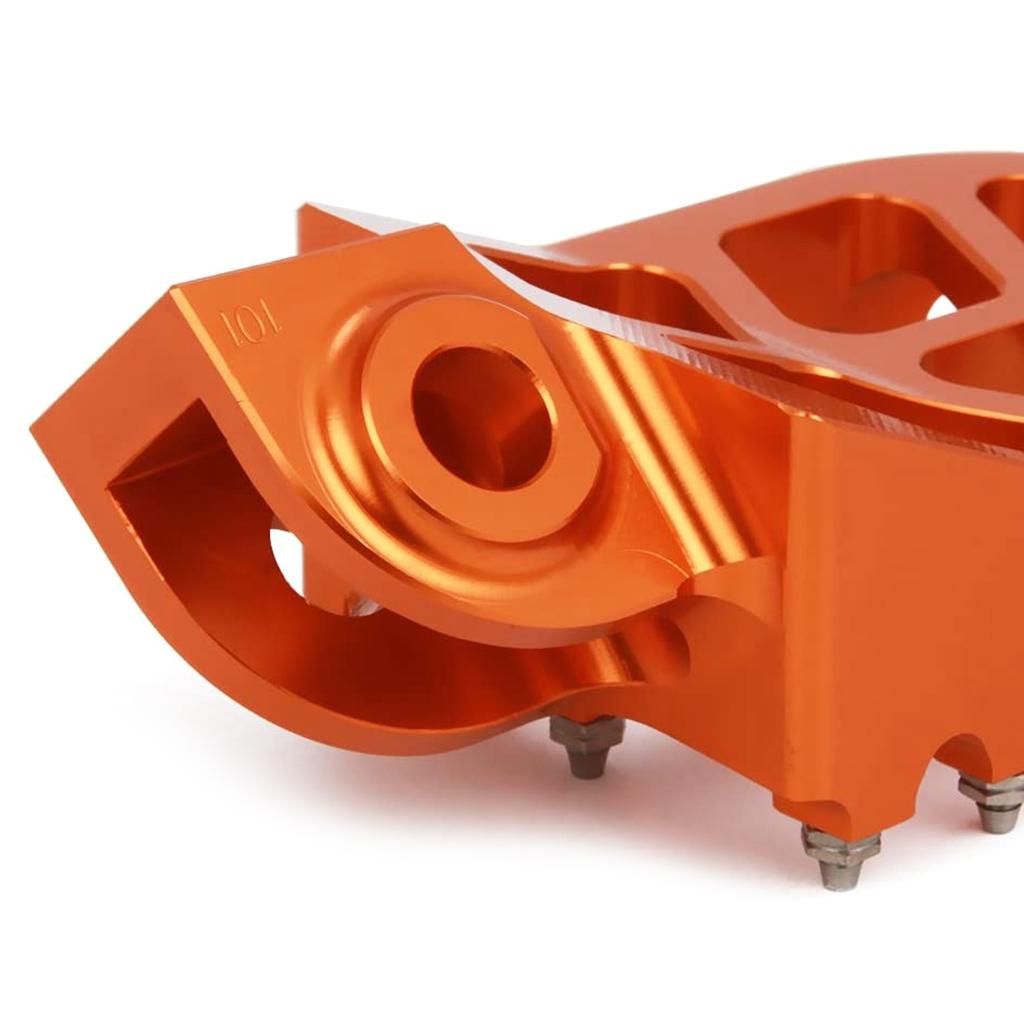 2Pcs Aluminium Footpegs Foot Pegs Footrest Foot Rest Replacement for 65-990 SX/XC/TC