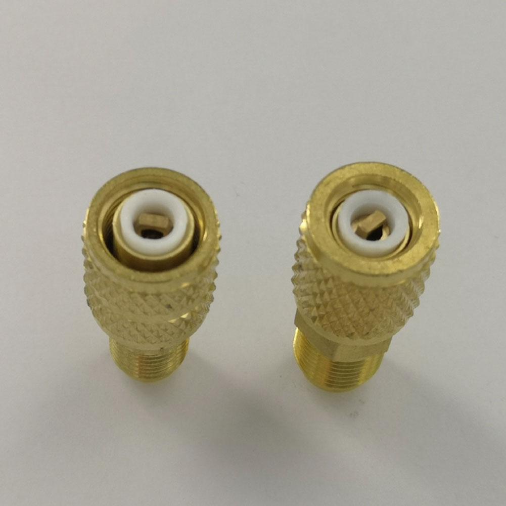 Adapter FOR M 5/16 X F 1/4 SAE Air Conditioner Quick Couplers For R32 R410a Refrigerant Air Conditioning Filling Dropshipping