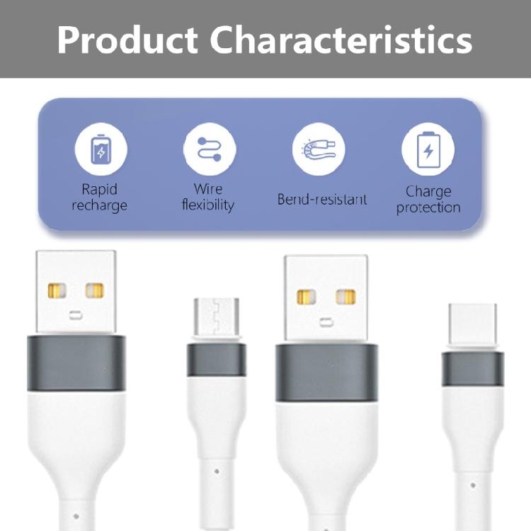 6A Fast Charging Cable Line USB 5pin/ Type C Connector USB Power Cable Cord for Tablets Phones Quick Charging Wire