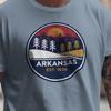 Vintage Arkansas T-Shirt | Natural State Est 1836 Retro Graphic Tee