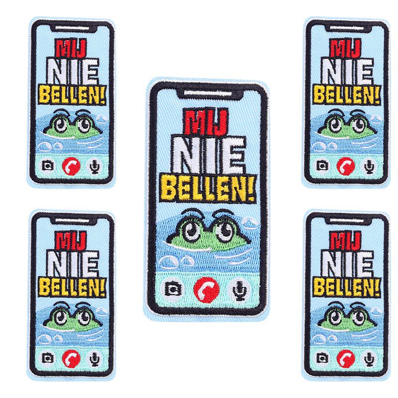 10pcs /Lots Netherland Carnival Patch Netherland Oeteldonk Emblem Full Embroidered Patches Iron On Patches For Clothing Sew Diy 