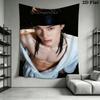 Tom Kaulitz Wall Tapestry Aesthetic Wall Hanging Printed Fabric Blanket Decorative Tapestries for Bedroom Living Room Home Decor