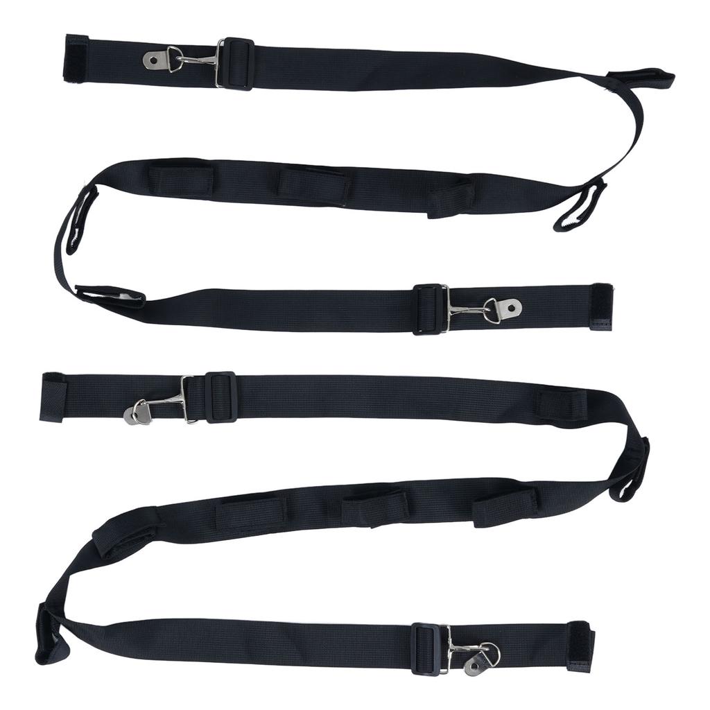 2Pcs Car Fishing Rod Holder Polyester Fishing Pole Rack Strap for SUV MVP RV Minivan