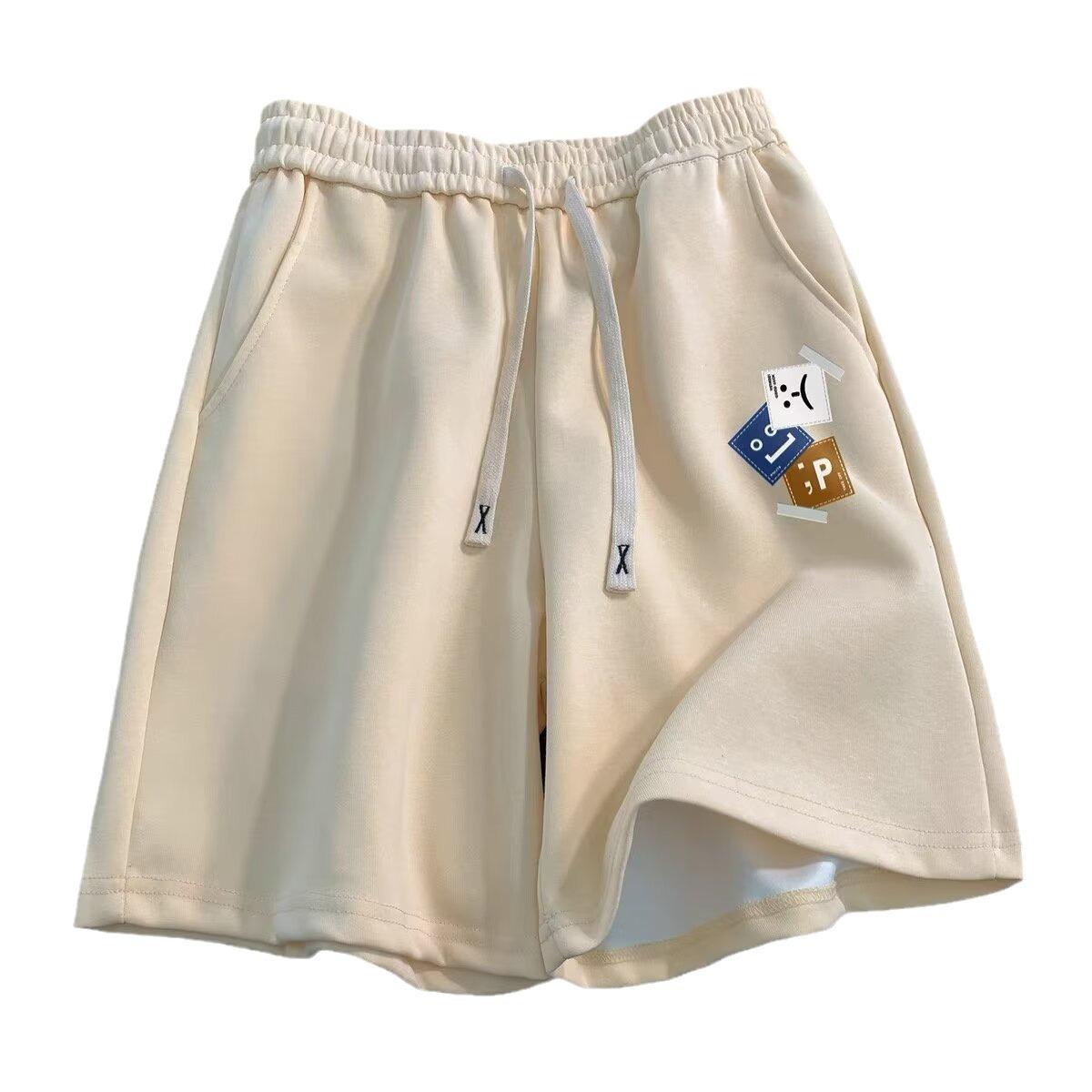 

Спортивные шорты мужские новые летние свободные баскетбольные прямые повседневные универсальные брюки с пятью точками One size