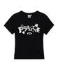 PRIMATE Pong Sugar Women'S Slim Fit Short Sleeve T-Shirt 5 Colors