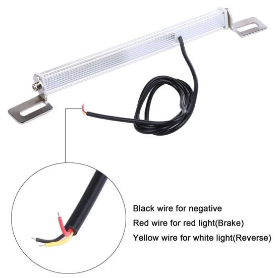 30SMD LED-lampa för bil registreringsskylt Broms Backup Reverse Daytime Running Light