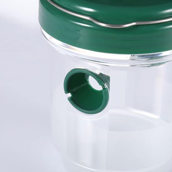 Hanging Wasp Trap Reusable Fruit Fly Trap Eco-friendly Detachable Plastic Hornet Trap with Two Entrances for Garden Orchard Effective Insect Control