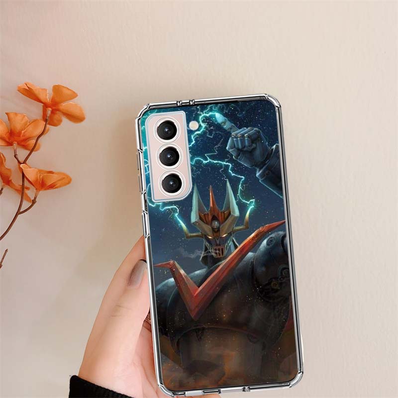 Manga Mazinger Z Anime Phone Case For Samsung S24 FE Galaxy S22 S25 Ultra S25 Edge S21 S23 FE S20 S10 Plus Cover Shell Coque Cle