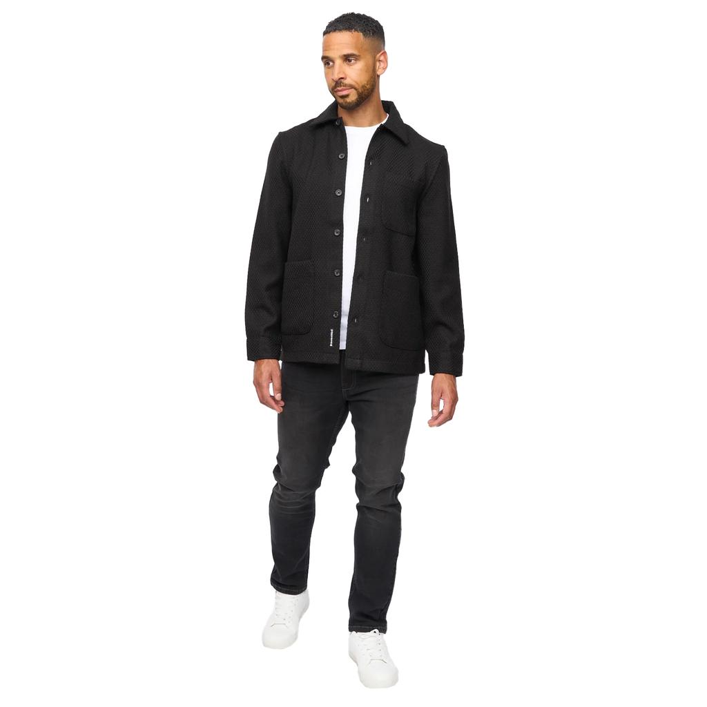 Bewley & Ritch Mens Haynerson Textured Overshirt