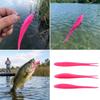 3Pcs Fork Tail Swimbaits Floating Fishing Lure Soft Artificial Baits Fishing Accessories Easy to Use