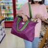 Eco-Friendly Waterproof Foldable Shoulder Shopping Bag - Large Capacity