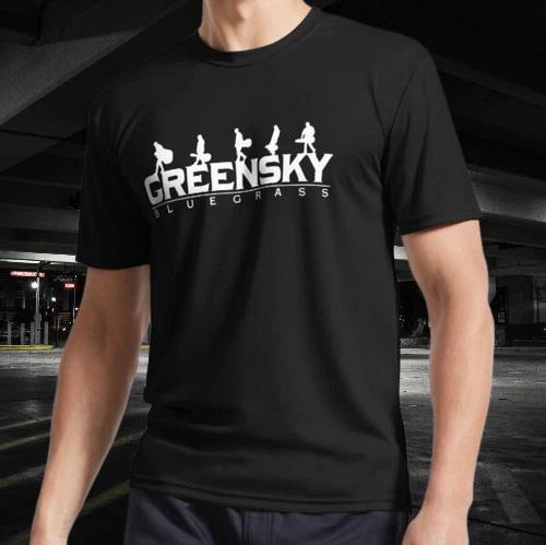 Best-Greensky-Bluegrass-logo Active T-Shirt Funny Size Mode American T-shirt 4XL