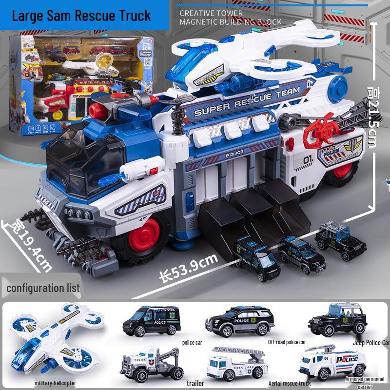 

Сэм Спасательный Пожарный Грузовик Стиль Конструктор