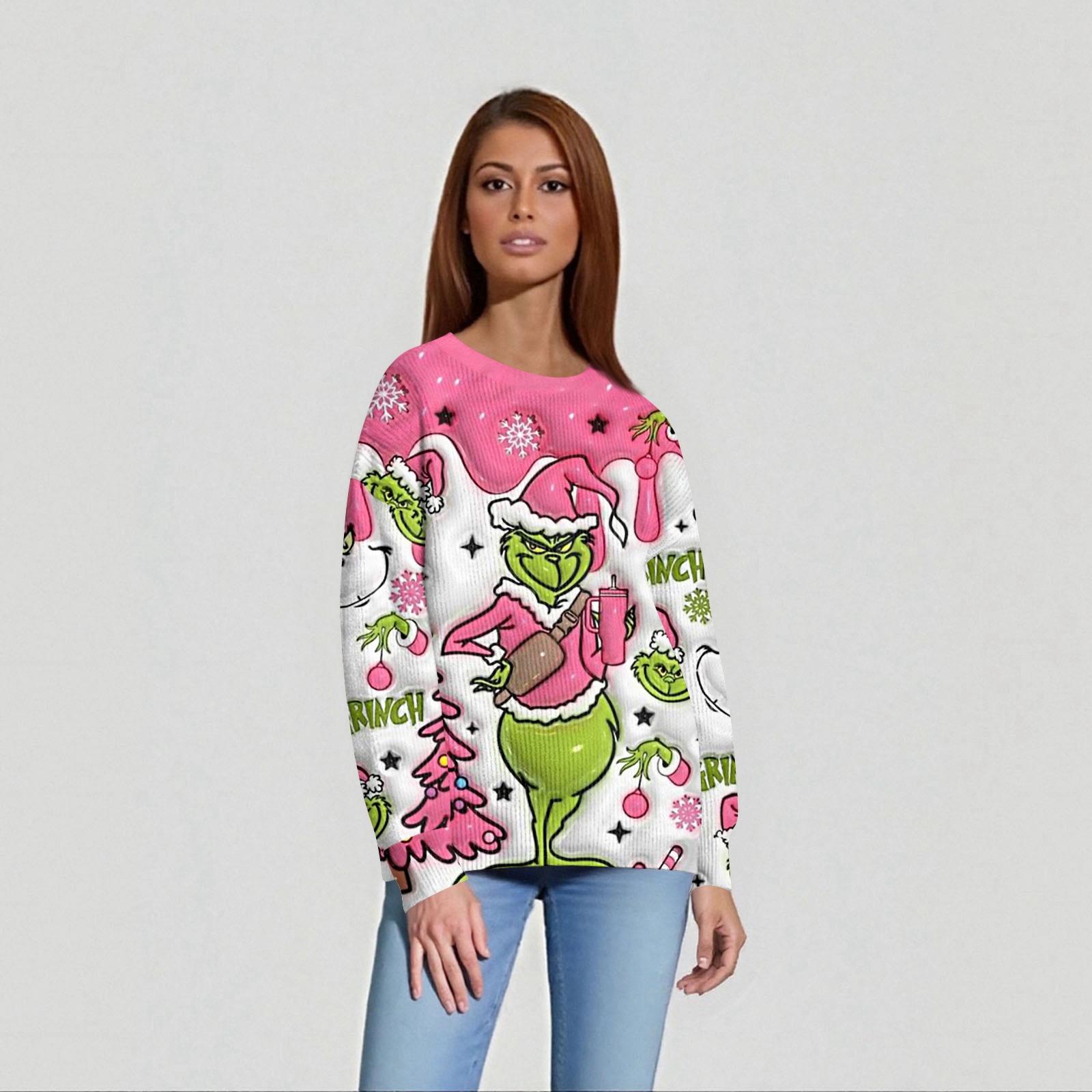 

Женские повседневные топы на каждый день Вязаный свитер L