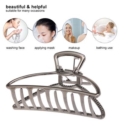 Hair Clips Metal Grip Hair Claw Clips Clamps Hair Accessory for Women
