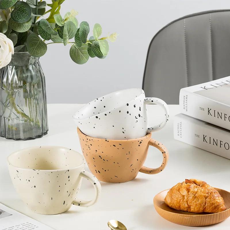 330 ml kreativ blekksprut kunstkopper håndklem uregelmessig keramisk krus espresso kaffekopp frokost melk krus par vannkopp