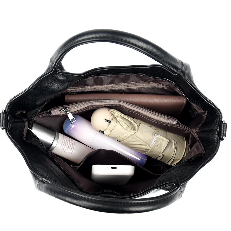 Trendy Handbag, Fashionable Women's Shoulder Bag, Gift for Mom, Casual Crossbody Bag, Versatile Shopping Bag with Zip Closure