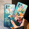 Case for Xiaomi Mi 11 12T Pro 12 11T 14 10T 13 Lite 12X Funda Phone Cover Simple Flower