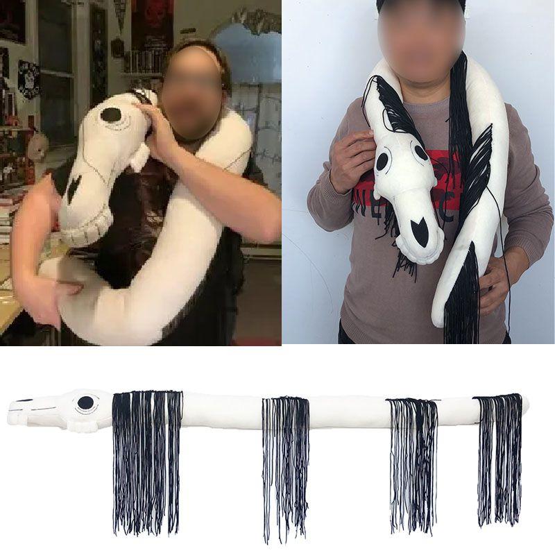 Enorme Pelúcia de Cavalo de 130cm de Comprimento Trevor Cavalo dos Sonhos Boneca Macia e Aconchegante