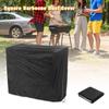 Waterproof Square Grill Cover Dustproof with Drawstring Windproof