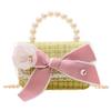 Adorable Fashionable Kids Tote Bag Cute Bowknot Design Mini Crossbody For Everyday Use