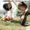 Men's Fashion Casual Sandals Outdoor Leather Summer Beach Shoes Wading Shoes 38-48