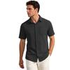Summer new solid color lapel pocket short-sleeved shirt light mature casual T-shirt