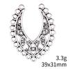 Gifts For Women Jewelry Findings & Components Curved Necklace Connector Accessories Parts Women's Bags Accessories