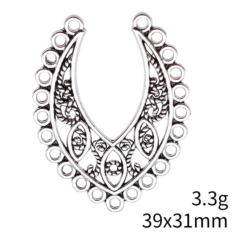 Gifts For Women Jewelry Findings & Components Curved Necklace Connector Accessories Parts Women's Bags Accessories