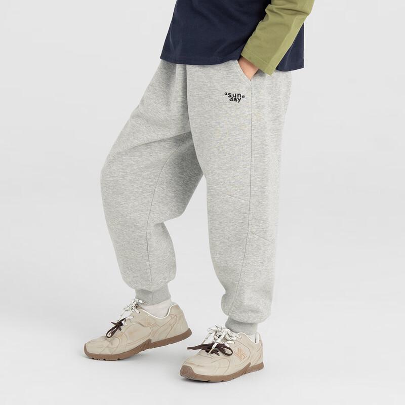 DuoDuo Jia Boys  Loose Fit Knit Jogger Sweatpants 130