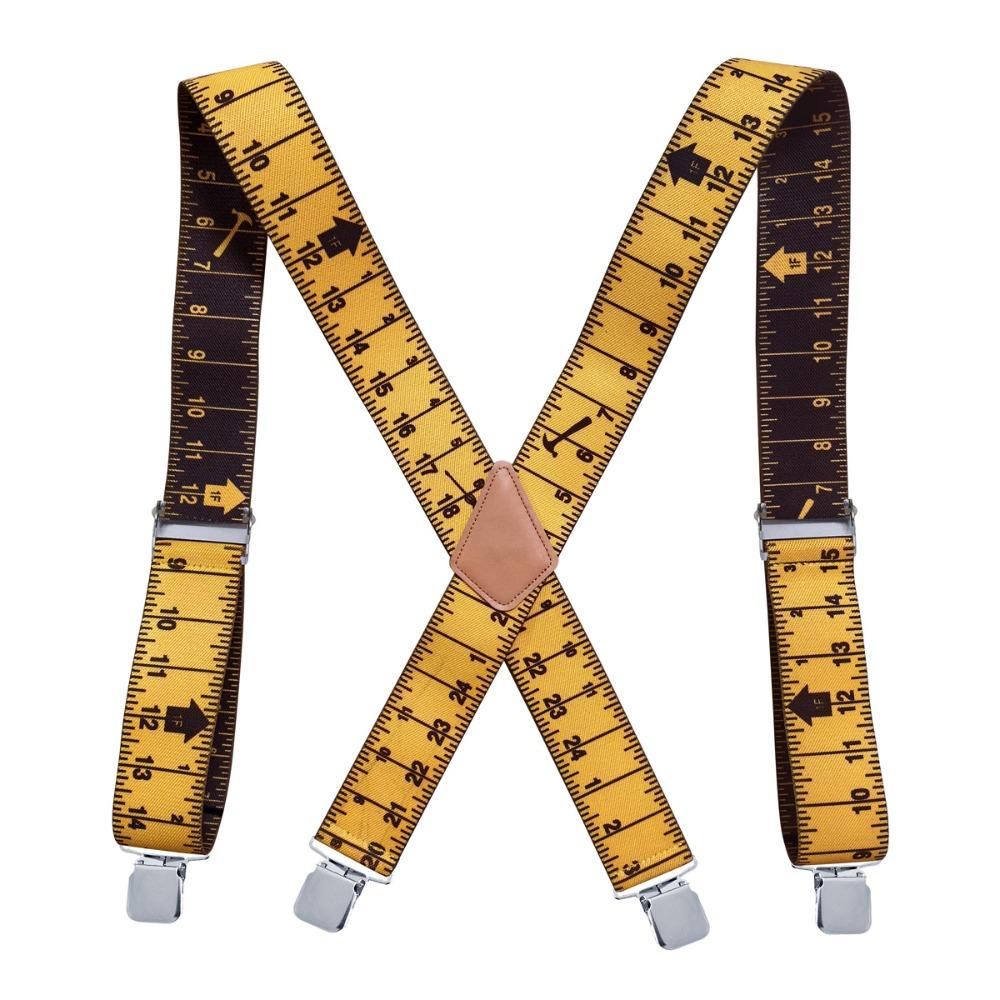 

4 Clips Men s Suspenders X-type Trouser Straps Belt for Pants Shirt Man Jockstrap