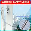Child Baby Safety Security Lock Window Restrictor Security Wire Latch for Home Public Application
