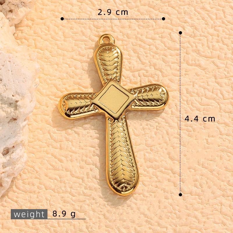 Hot-Selling Personalized Stainless Steel Cross Collection Pendant Clavicle Sweater Chain Jewelry
