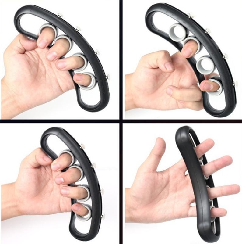 Portable Musical Finger Extender Adjustable Hand Exercisers Strengthener Guitar Practice Aid Extender for Guitar Learner