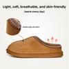 Hairy Slippers, Autumn and Winter Lace Indoor Home Cotton Slippers