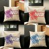 Logo NNash FFishing Llogo Cushion Cover Creative  Pillowcases for Interior Decoration Office Living Room Home Car Hot