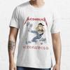 Alcoholica metaal rave punk Kerstmis verjaardag Halloween grappig cadeau t-shirt