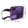 Large capacity multi-layer nurse tool storage bag, nurse waist bag supply toolkit, doctor nurse treasure portable waist bag