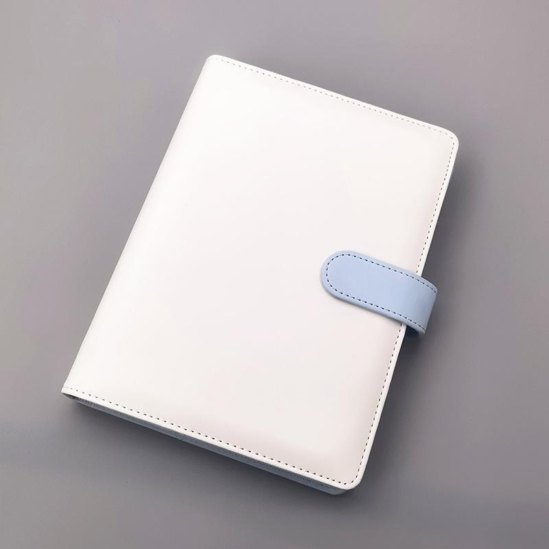 Color blocked 3-inch photo album, detachable loose leaf, A5 loose leaf, star chasing small card booklet, magnetic buckle, detachable ledger shell